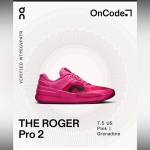 On Running The Roger Pro 2 in Vibrant Pink